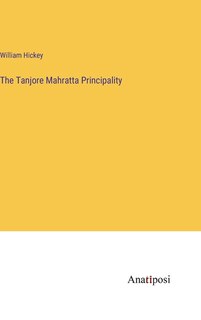 Front cover_The Tanjore Mahratta Principality