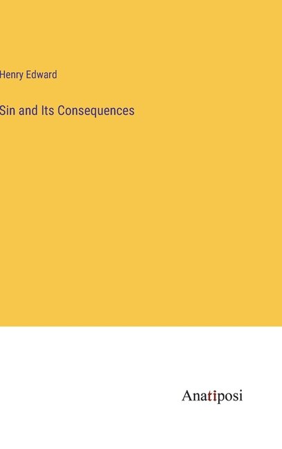 Front cover_Sin and Its Consequences