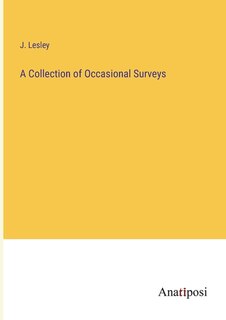 Front cover_A Collection of Occasional Surveys