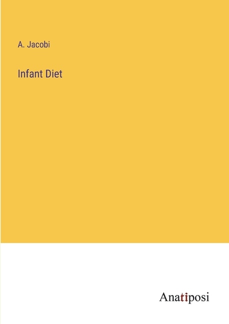Front cover_Infant Diet