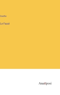 Front cover_Le Faust