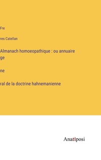 Couverture_Almanach homoeopathique