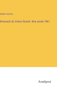 Front cover_Almanach du Voleur illustré. 4me année 1861