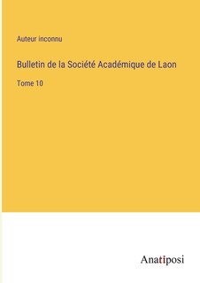 Couverture_Bulletin de la Société Académique de Laon