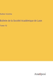 Couverture_Bulletin de la Société Académique de Laon