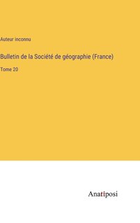 Couverture_Bulletin de la Société de géographie (France)