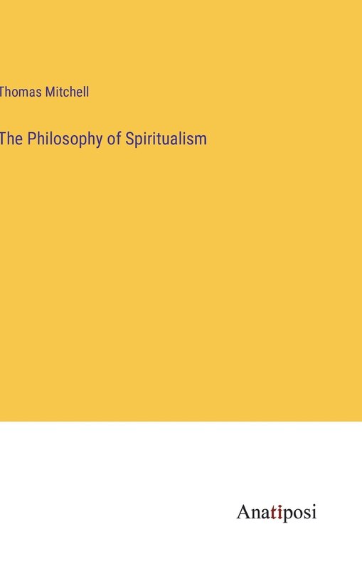 Couverture_The Philosophy of Spiritualism