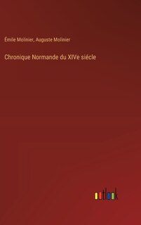 Front cover_Chronique Normande du XIVe siécle