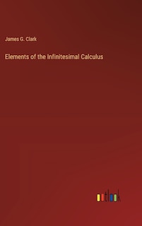 Couverture_Elements of the Infinitesimal Calculus