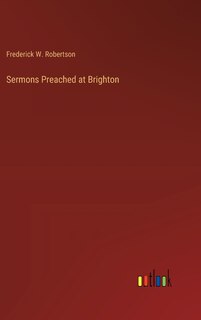 Front cover_Sermons Preached at Brighton