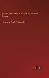 Couverture_History of English Literature