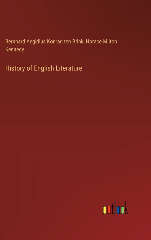 Couverture_History of English Literature