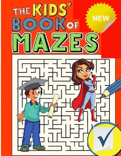 Front cover_Maze Puzzle Book for Kids