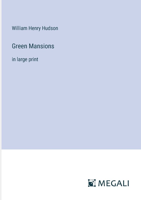 Couverture_Green Mansions