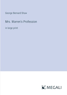 Couverture_Mrs. Warren's Profession