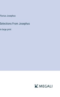 Couverture_Selections From Josephus