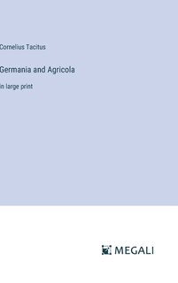 Front cover_Germania and Agricola
