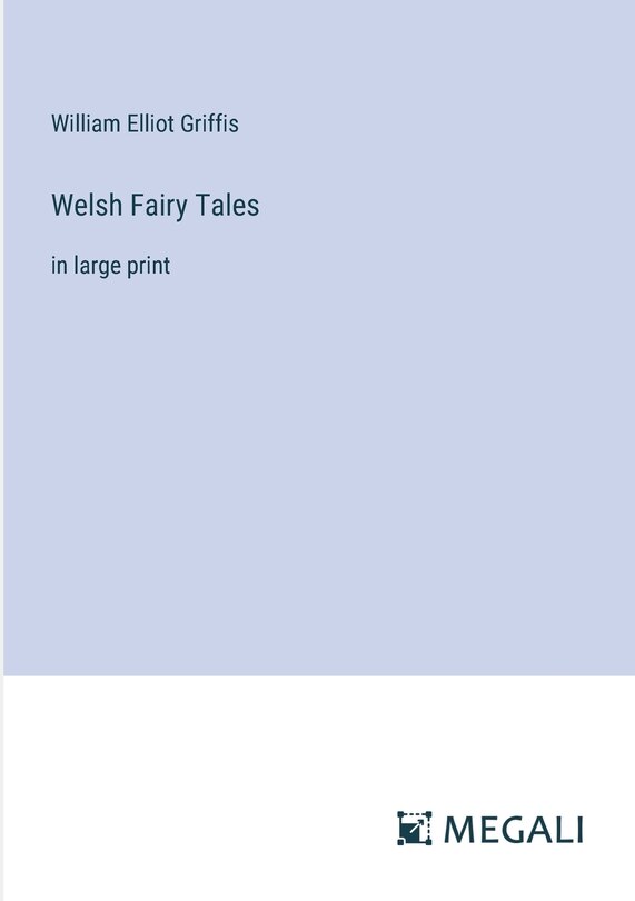 Front cover_Welsh Fairy Tales