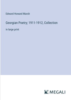 Front cover_Georgian Poetry; 1911-1912, Collection