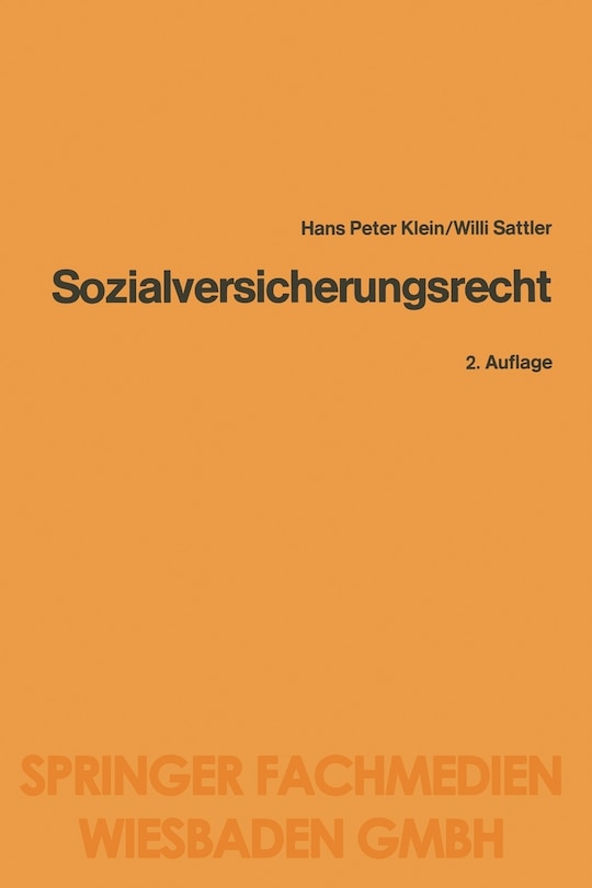 Sozialversicherungsrecht