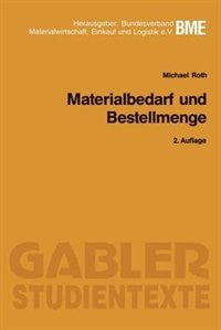 Front cover_Materialbedarf und Bestellmenge