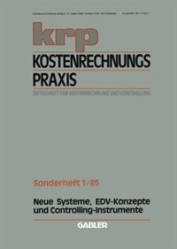 Couverture_Neue Systeme, EDV-Konzepte und Controlling-Instrumente