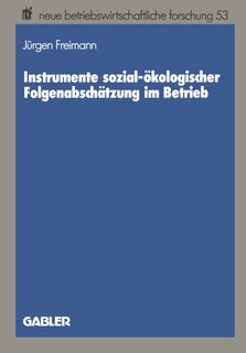 Couverture_Instrumente sozial-ökologischer Folgenabschätzung im Betrieb