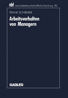 Couverture_Arbeitsverhalten von Managern