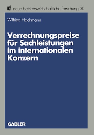 Verrechnungspreise für Sachleistungen im internationalen Konzern