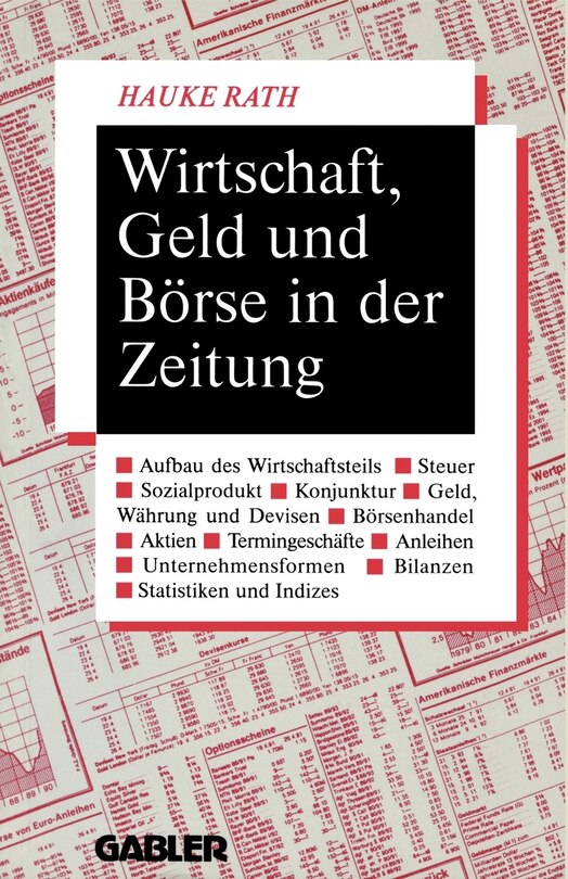 Wirtschaft, Geld und Börse in der Zeitung