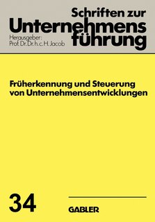 Front cover_Früherkennung und Steuerung von Unternehmensentwicklungen