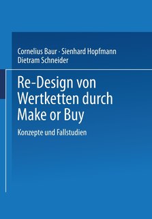Re-Design von Wertkette durch Make or Buy: Konzepte und Fallstudien