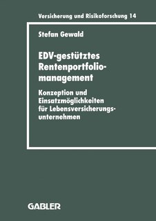 Front cover_EDV-gestütztes Rentenportfoliomanagement