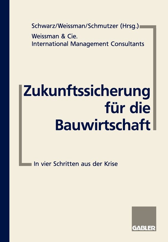 Front cover_Zukunftssicherung für die Bauwirtschaft