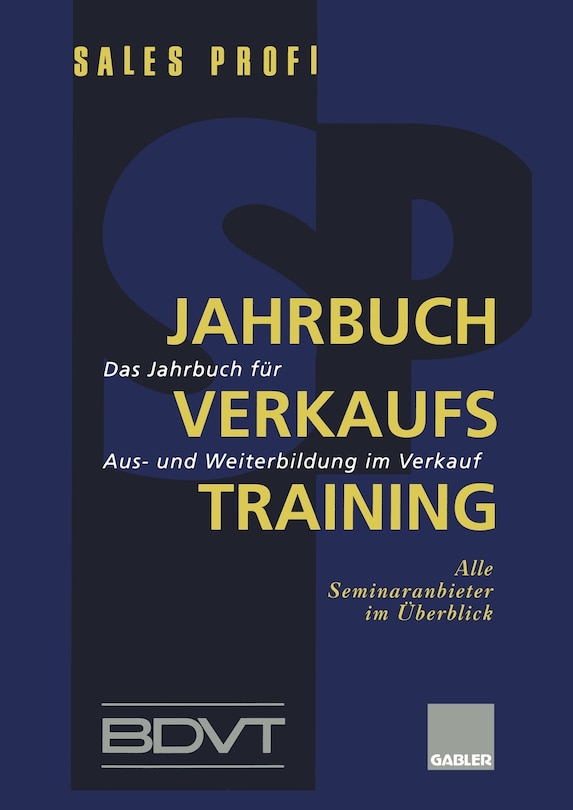 Front cover_Jahrbuch Verkaufstraining