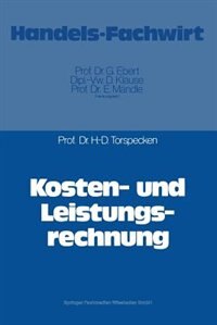 Front cover_Kosten- und Leistungsrechnung