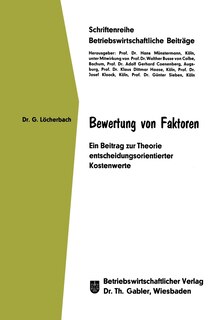 Couverture_Bewertung von Faktoren