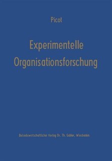 Couverture_Experimentelle Organisationsforschung