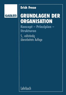 Front cover_Grundlagen Der Organisation