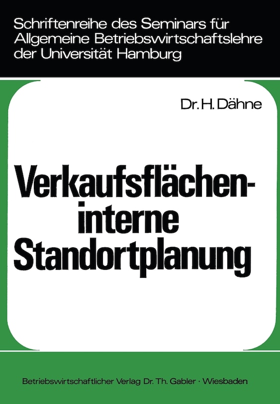 Front cover_Verkaufsflächeninterne Standortplanung