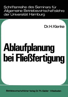 Ablaufplanung bei Fließfertigung