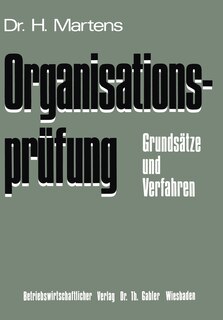 Front cover_Organisationsprüfung