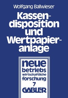 Front cover_Kassendisposition und Wertpapieranlage