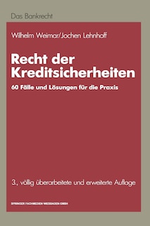 Front cover_Recht der Kreditsicherheiten