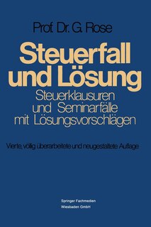 Front cover_Steuerfall und Lösung