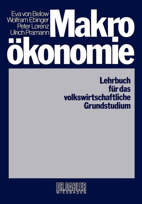 Front cover_Makroökonomie