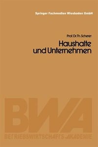 Front cover_Haushalte und Unternehmen
