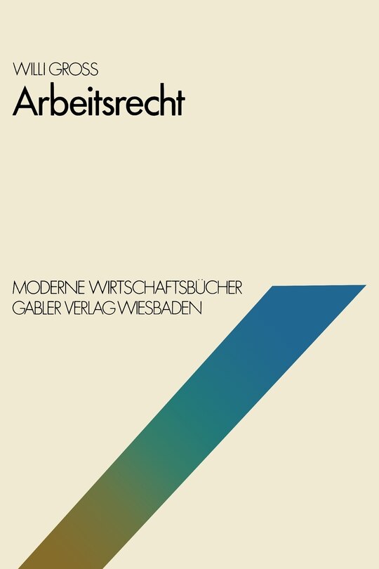 Front cover_Arbeitsrecht