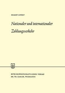 Front cover_Nationaler und internationaler Zahlungsverkehr