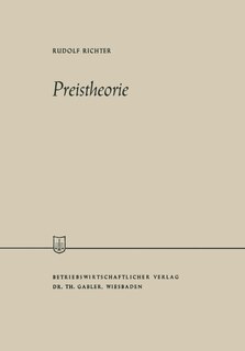 Front cover_Preistheorie